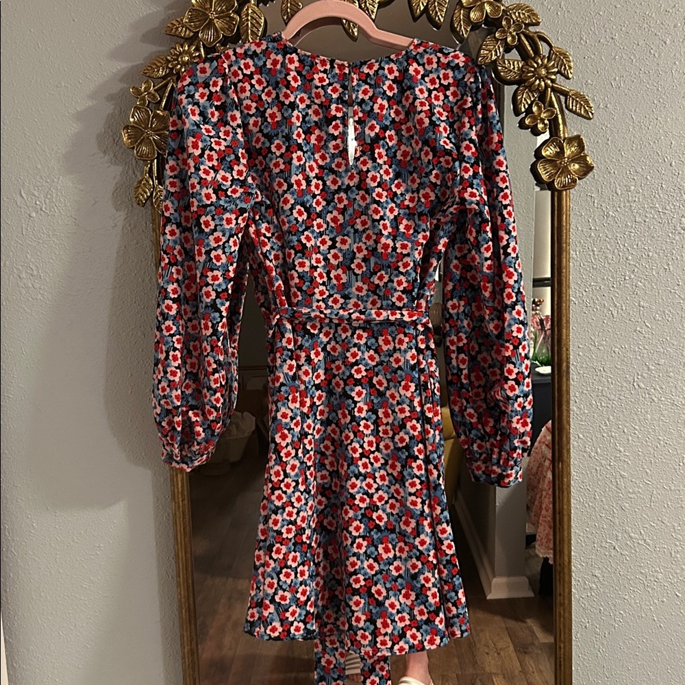 POPSUGAR Floral Tie Dress - Small - Picture 3 of 3